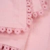 2-pack tygservetter rosa - 45x45 cm