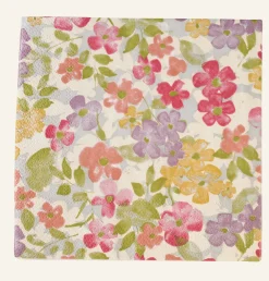 Pappersservetter multi - 33x33 cm