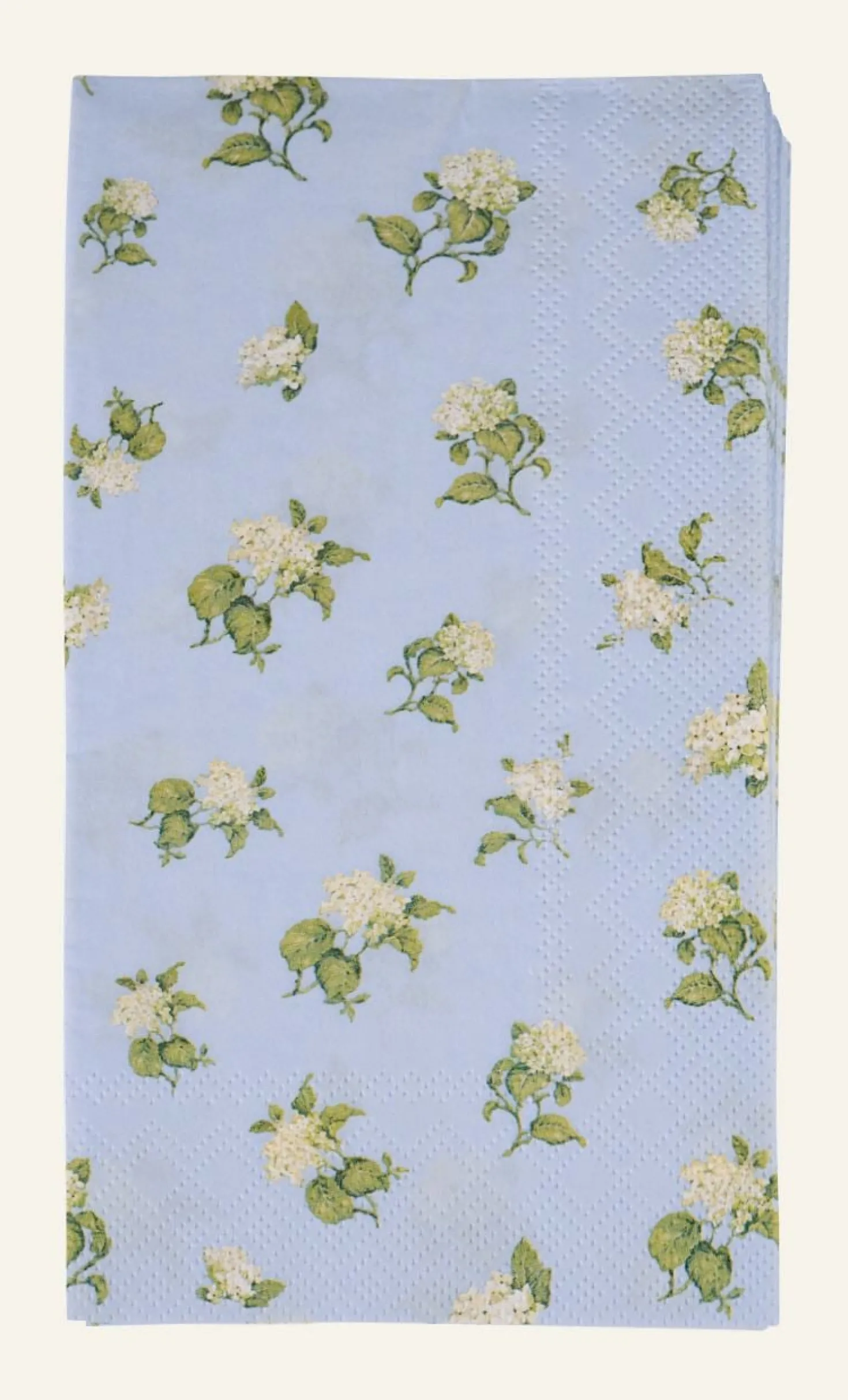Pappersservetter multi/blå - 33x42 cm