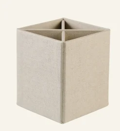 Pennhållare natur - 8,5x8,5x10 cm