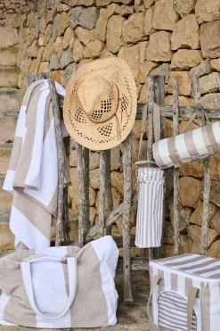 Picknickfilt beige - 135x150 cm