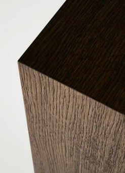 Piedestal brun - 25x25x80 cm