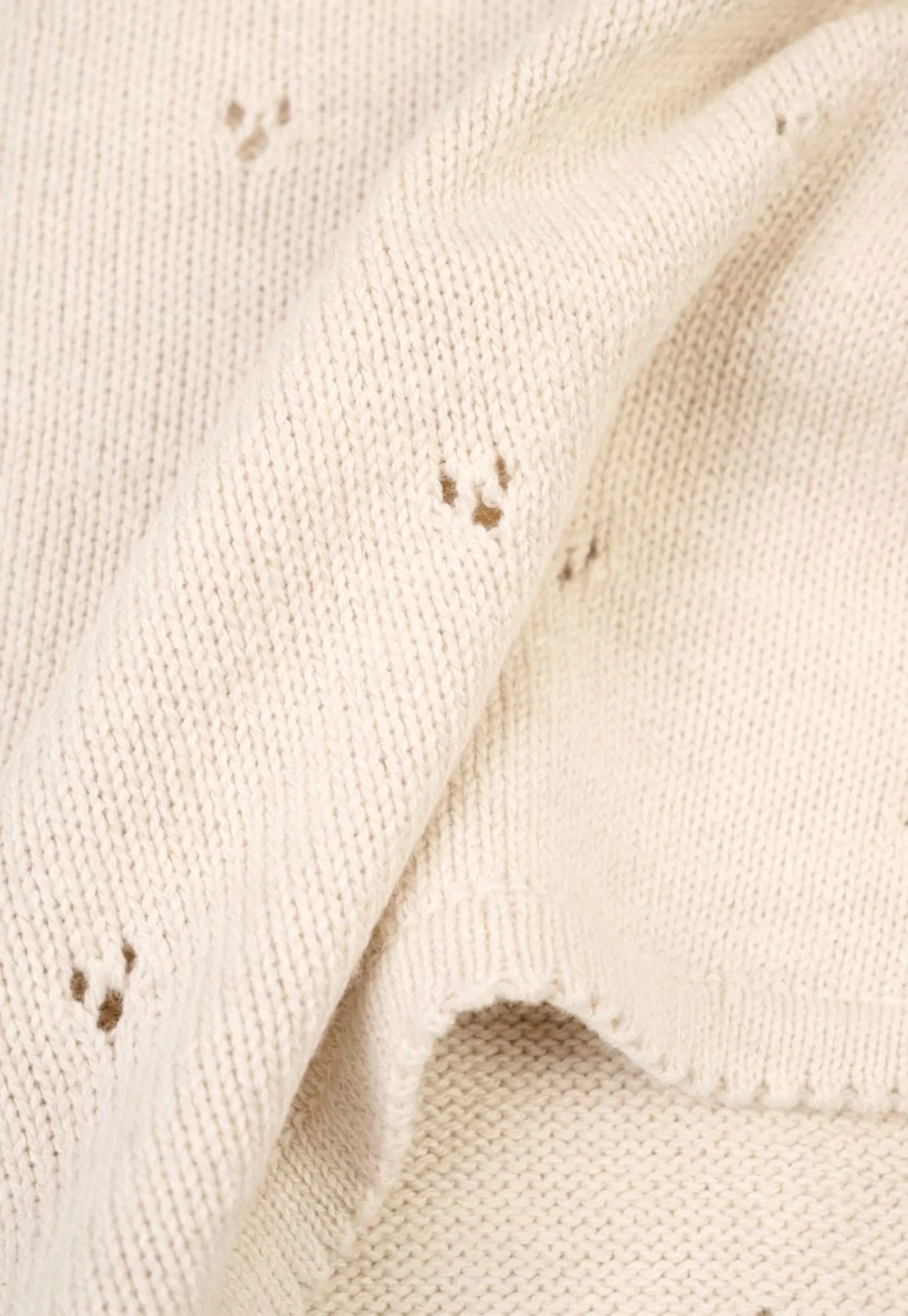 Pläd beige - 80x100 cm