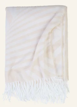 Pläd beige - 130x170 cm