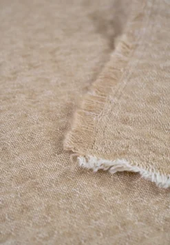 Pläd beige - 130x170 cm
