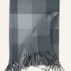 Pläd blå - 130x170 cm
