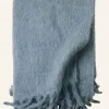 Pläd blå - 130x170 cm