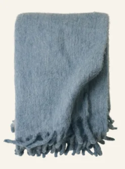 Pläd blå - 130x170 cm