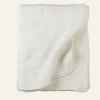 Pläd vit - 130x170 cm