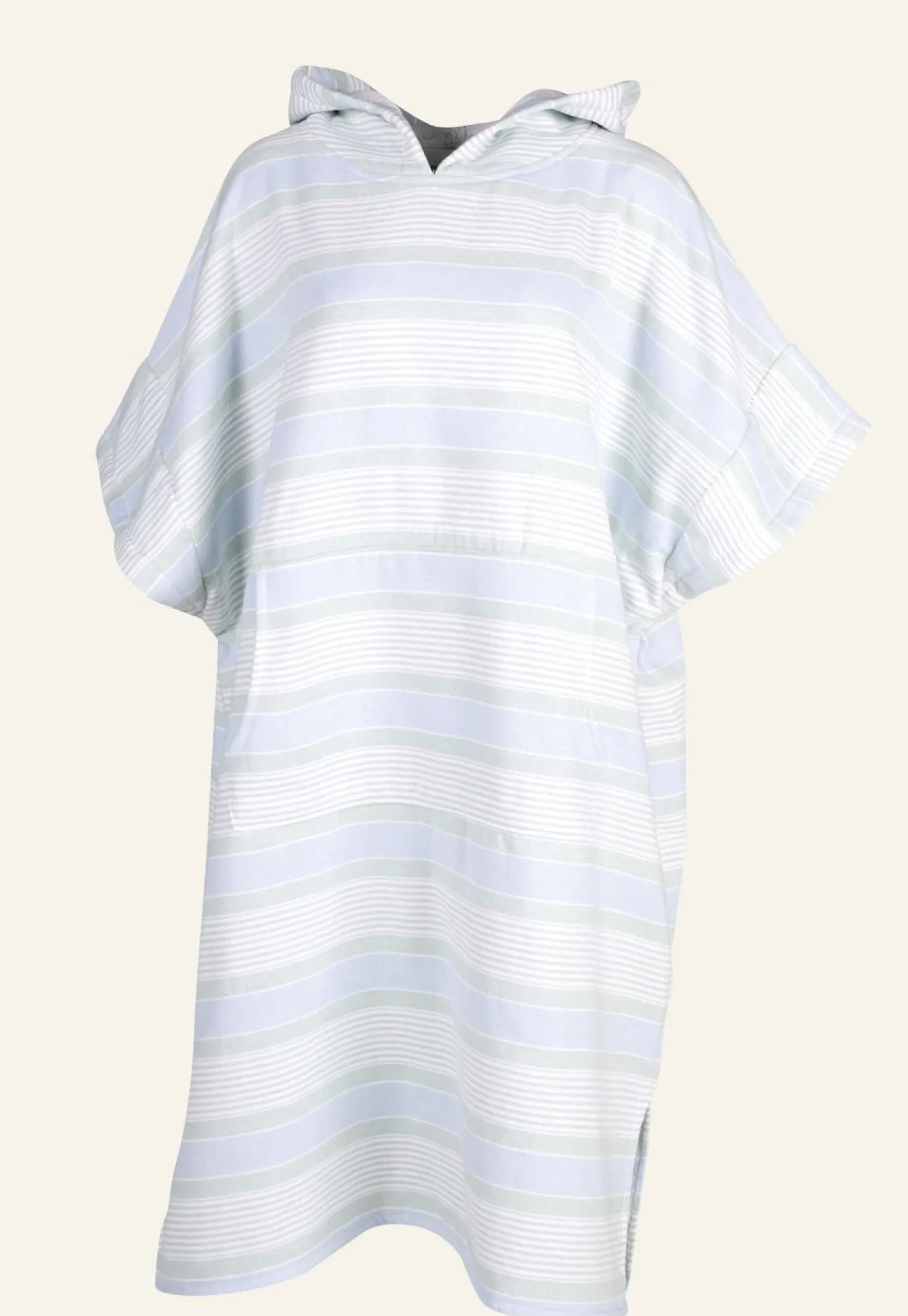 Poncho multi/grön - one size