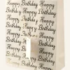 Presentpåse multi offwhite - 24x29x10 cm