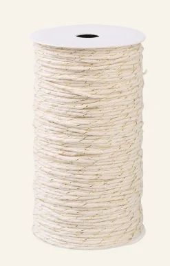 Presentsnöre multi/vit - 30 m