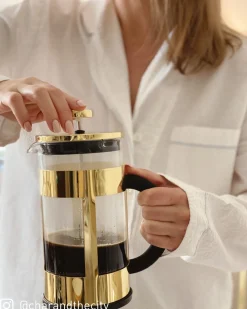 Presskanna guld - 1 liter