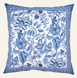 Prydnadskudde multi/blå - 60x60 cm
