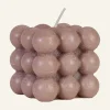 Prydnadsljus beige - 6,2x6,2x5,8 cm