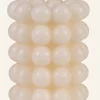Prydnadsljus offwhite - 7,2x9,5 cm