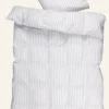 Påslakanset i bäckebölja dimblå - 230x220 cm