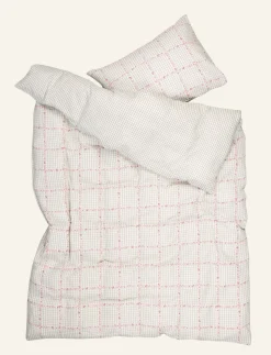 Påslakanset i bäckebölja multi/grön - 150x210 cm/50x60 cm