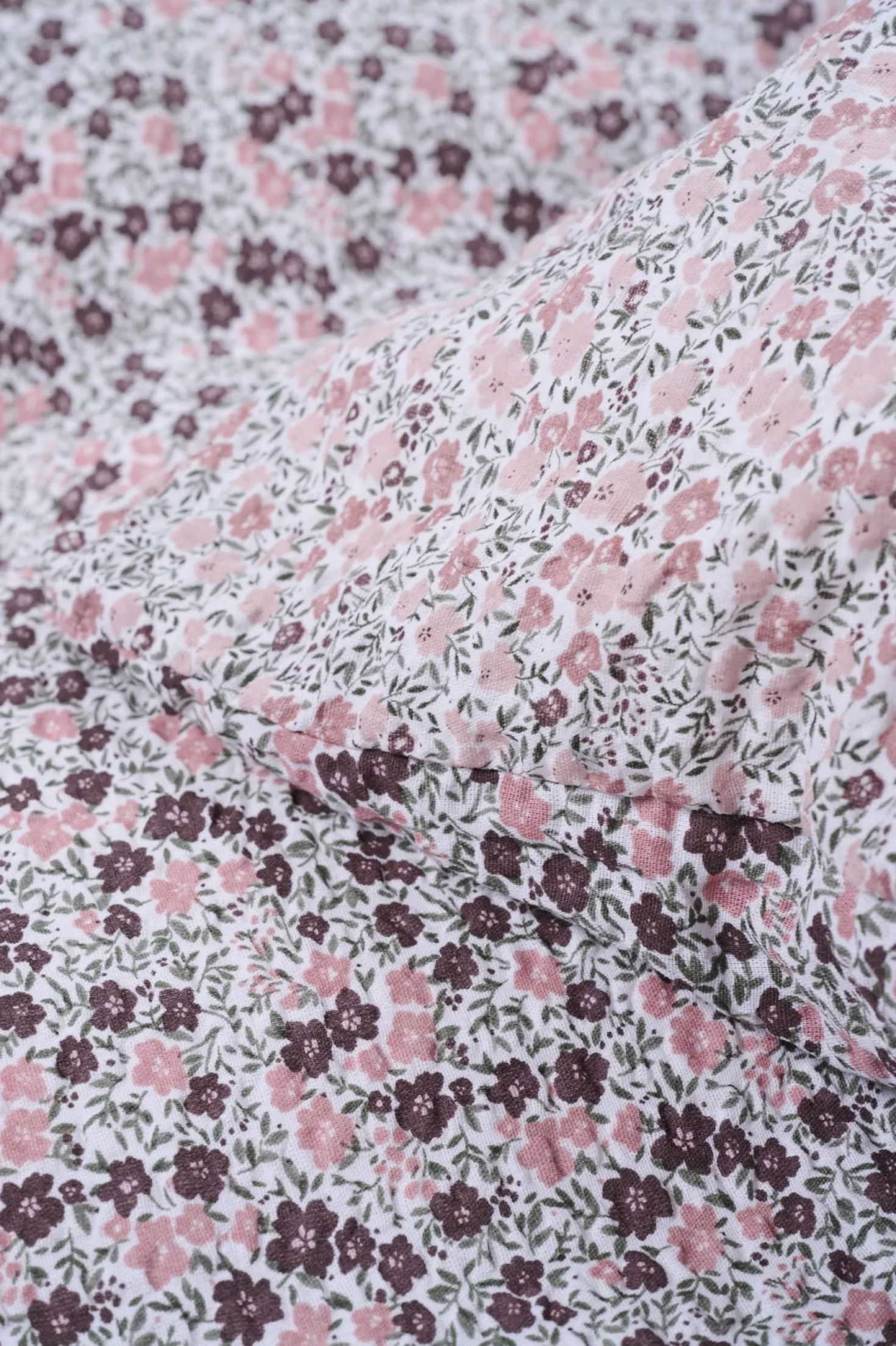 Påslakanset i bäckebölja multi/rosa - 150x210 cm/50x60 cm