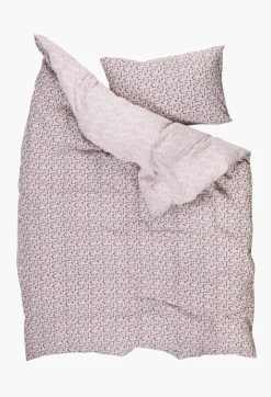 Påslakanset i bäckebölja multi/rosa - 150x210 cm/50x60 cm