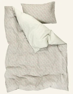 Påslakanset i bomull multi - 150x210 cm