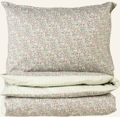 Påslakanset i bomull multi - 150x210 cm