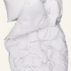 Påslakanset i bomull vit - 150x210 cm/50x60 cm