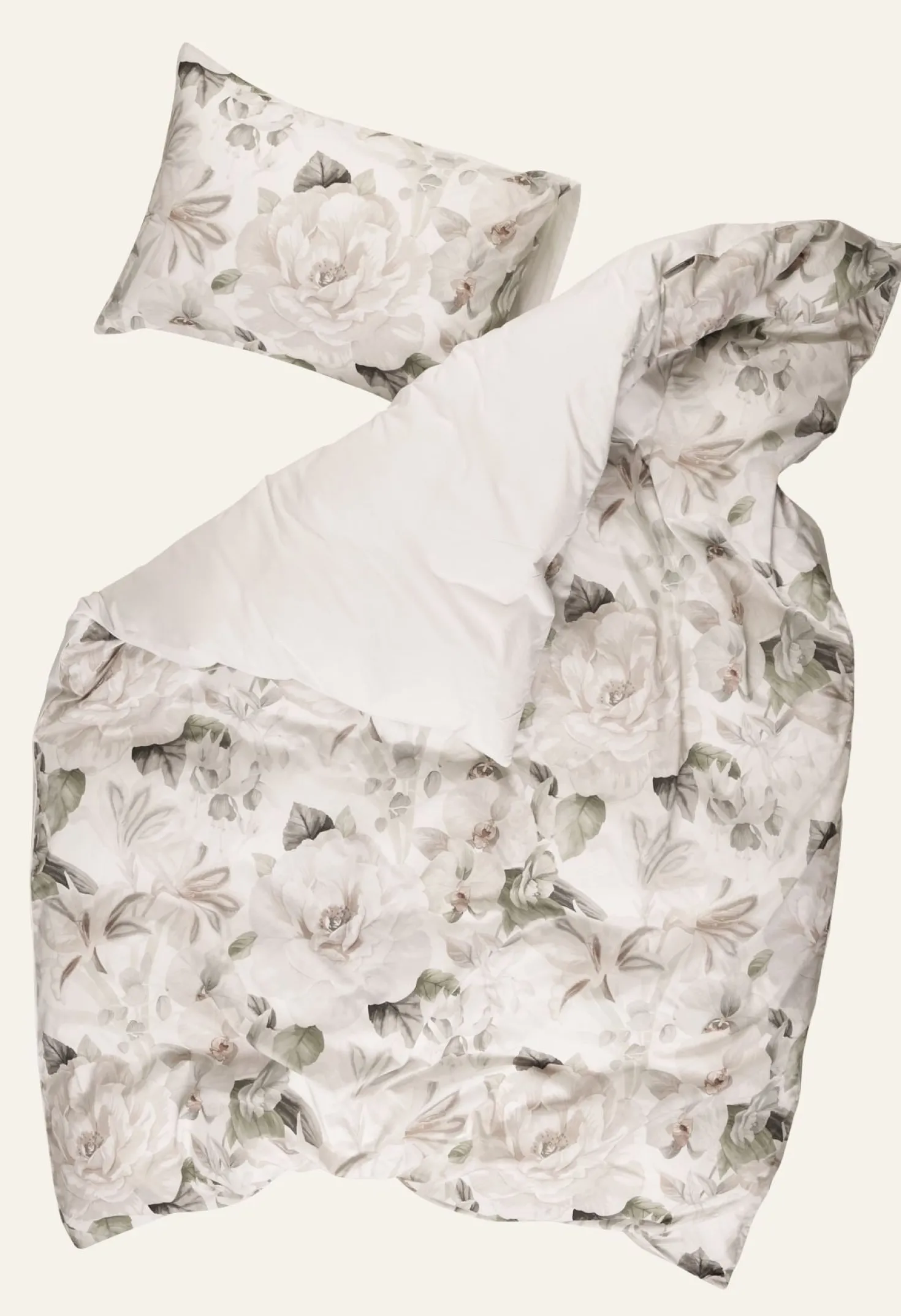Påslakanset i percale multi - 150x210 cm/50x60 cm