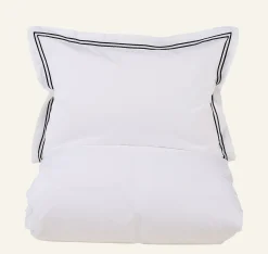 Påslakanset i percale vit - 150x210 cm