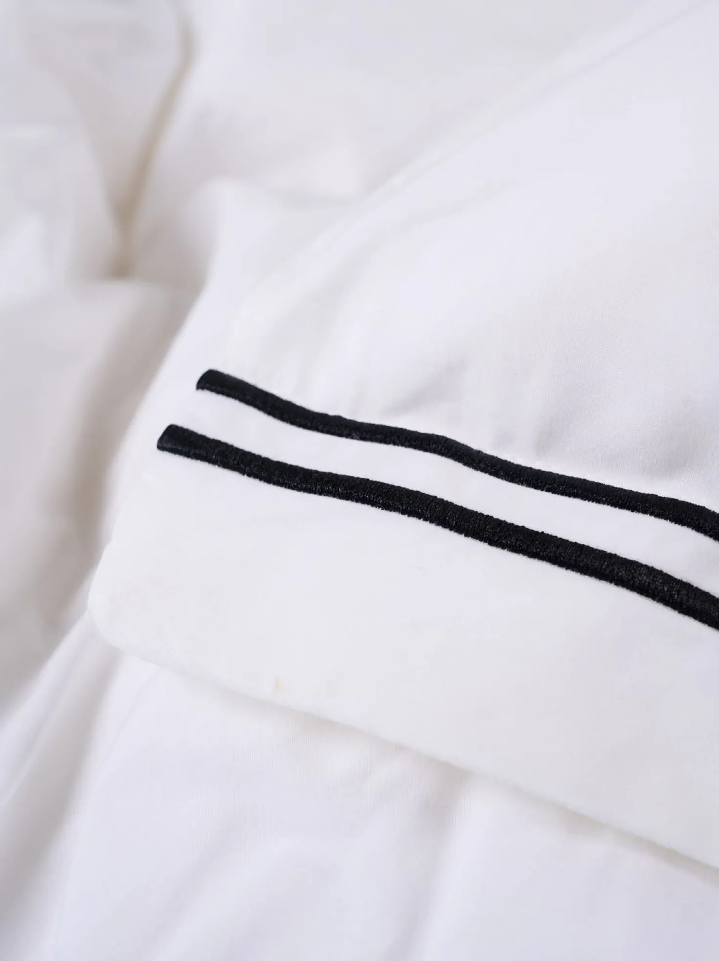 Påslakanset i percale vit - 150x210 cm