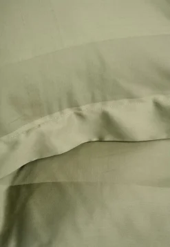 Påslakanset i satin ljusgrön - 150x210 cm