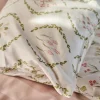 Påslakanset i satin multi - 230x220 cm