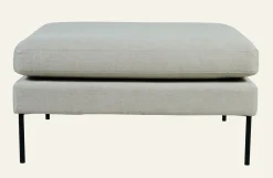 Puff beige - 90x90x47 cm