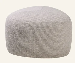 Puff multi/beige - 65x65x38 cm