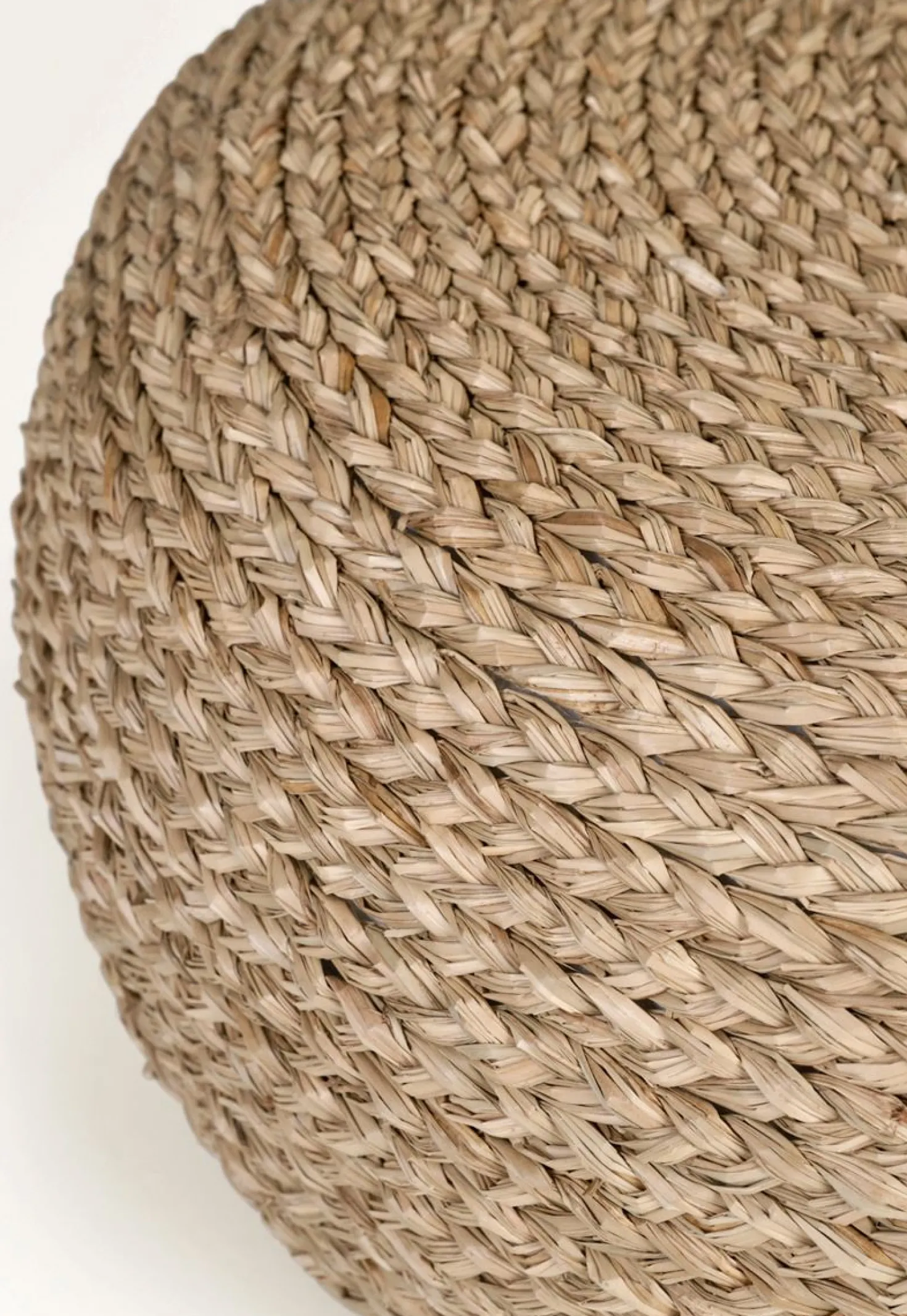 Puff natur - 58x58x26 cm