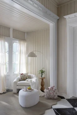 Puff offwhite - 65x65x38 cm