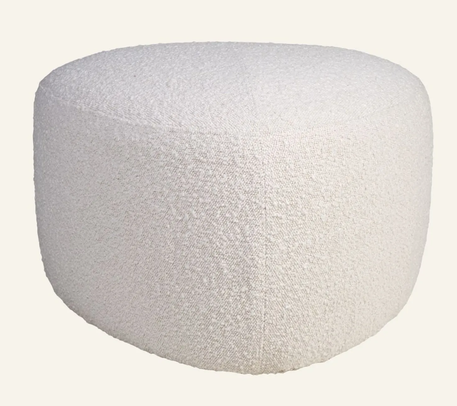 Puff offwhite - 65x65x38 cm
