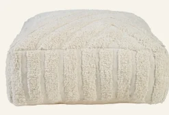 Puff offwhite - 55x55x22 cm
