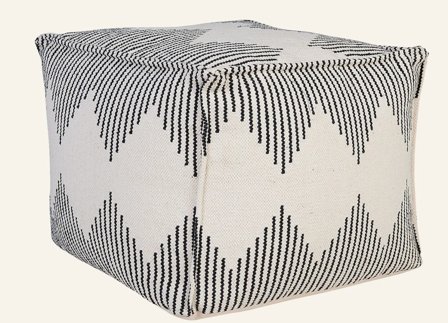 Puff offwhite - 50x50x45cm