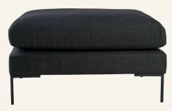 Puff svart - 90x90x50 cm