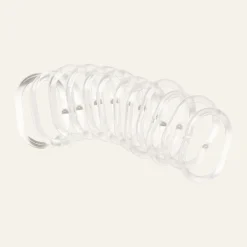 Ring transparent - 3x5 cm