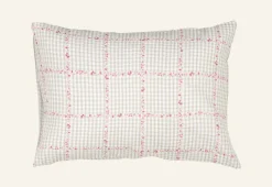 Örngott i bäckebölja multi/grön - 50x60 cm