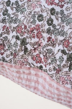 Örngott i bäckebölja multi/rosa - 70x100