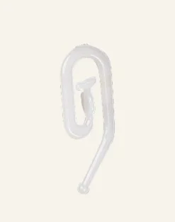 Rynkbandskrok vit - 20 Stk