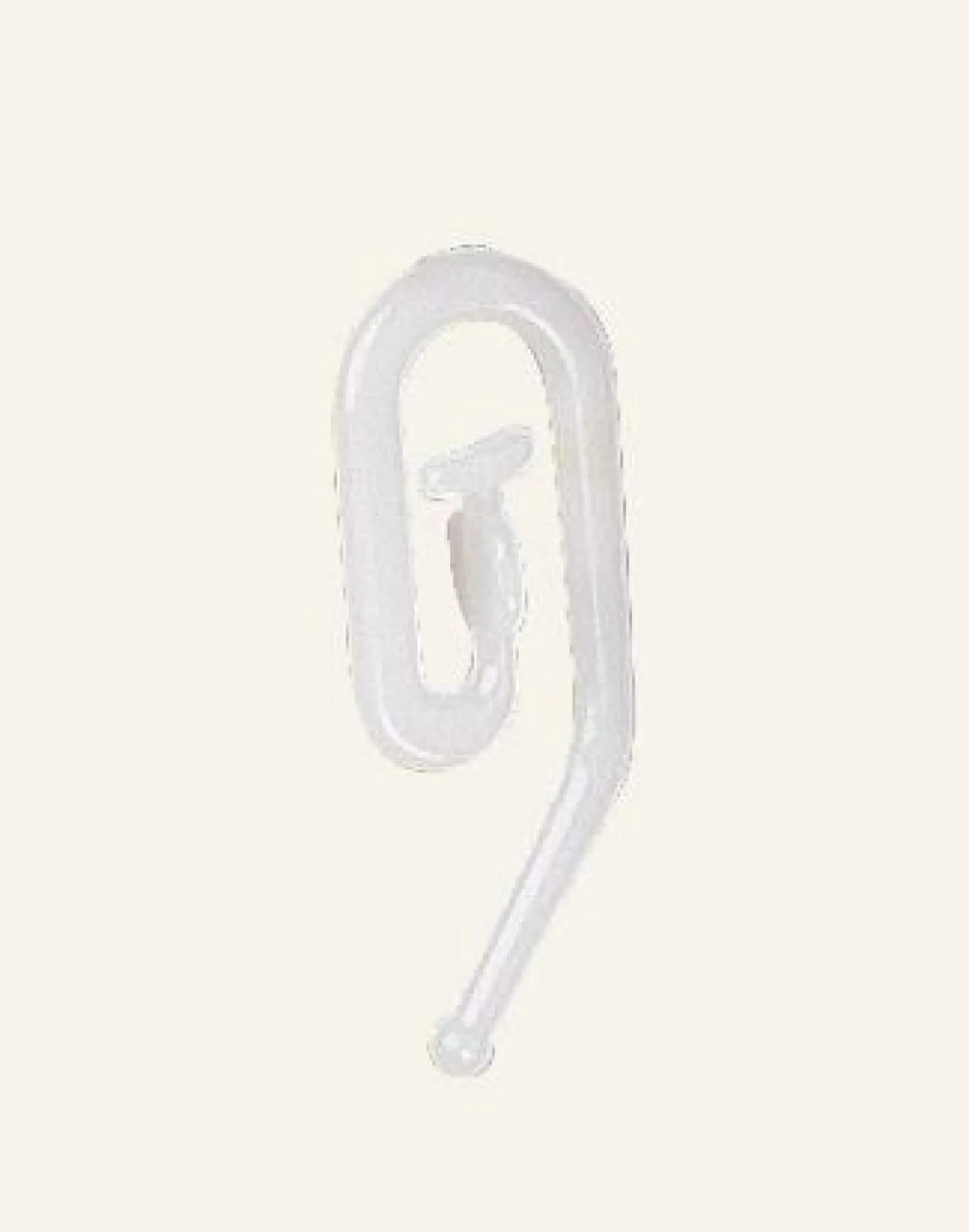 Rynkbandskrok vit - 20 Stk
