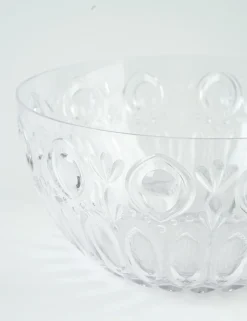 Salladsskål transparent - ø25,5 h12,5 cm