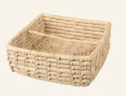 Servettkorg natur - 20x20x7,5cm