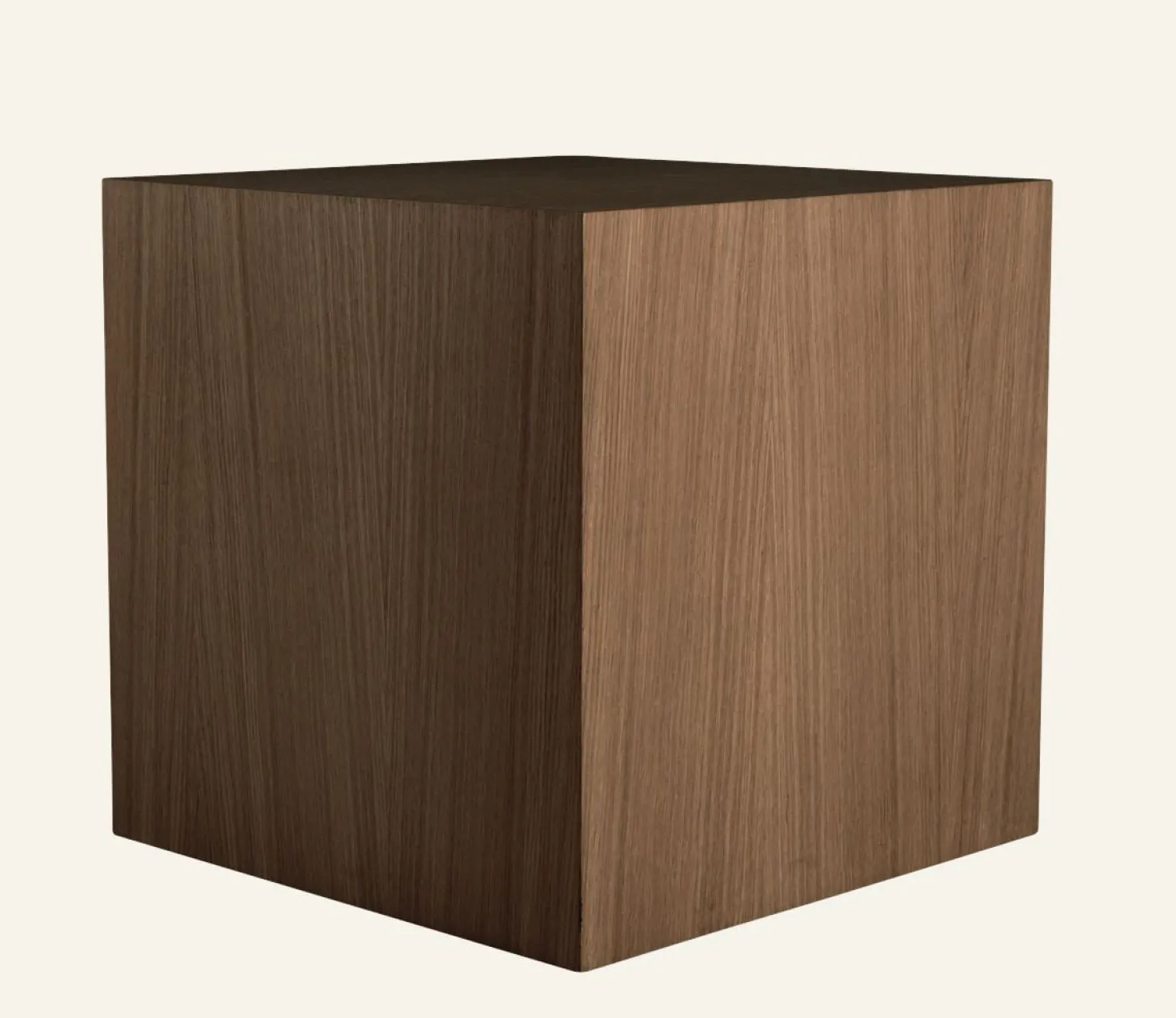 Sidobord brun - 45x45x45 cm