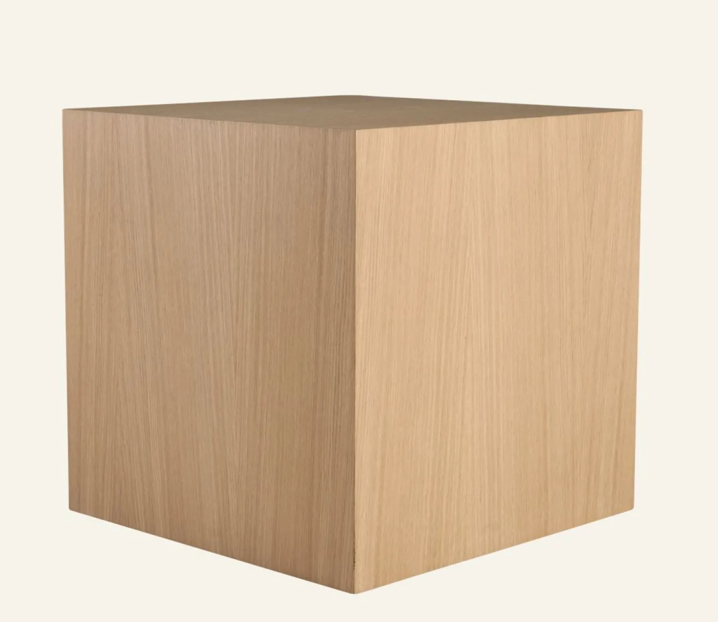 Sidobord natur - 45x45x45 cm