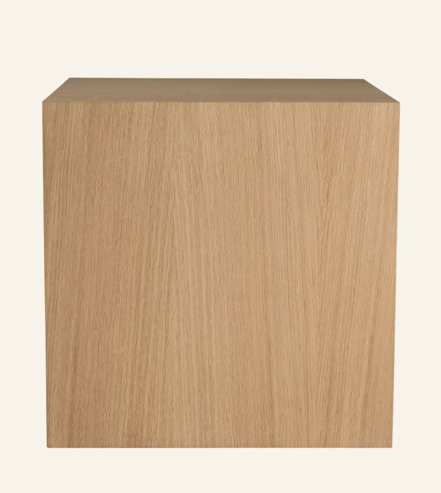 Sidobord natur - 45x45x45 cm